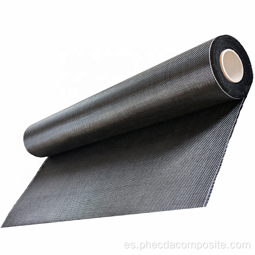 6K 320G Pañera de tela de fibra de carbono de tejido liso